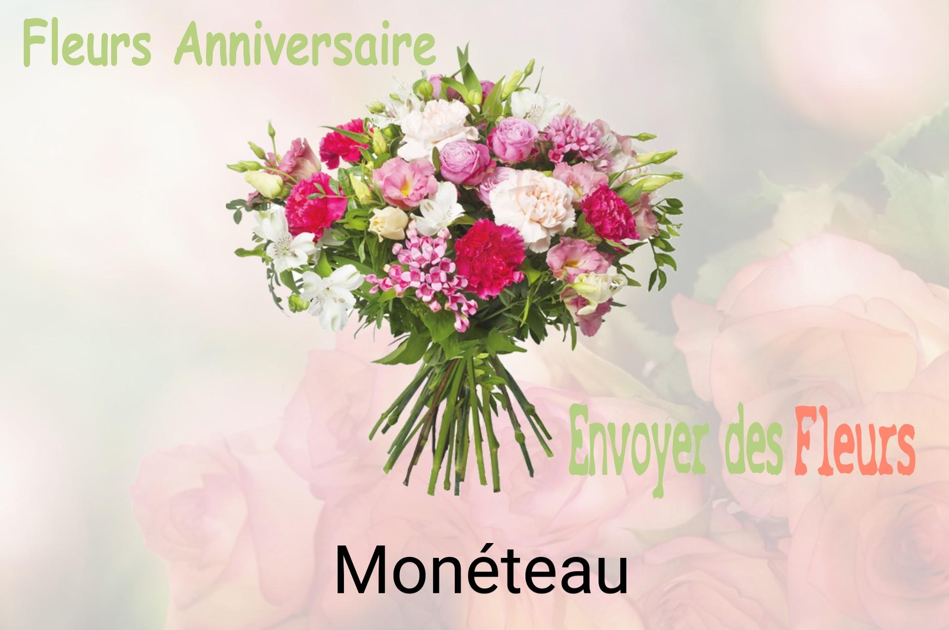 Bouquet de fleurs d’anniversaire livré à Monéteau